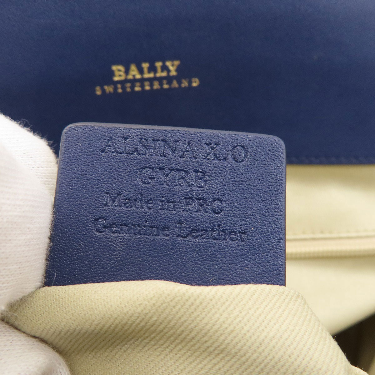 BALLY logo Tote Bag PVC Ladies [Used]