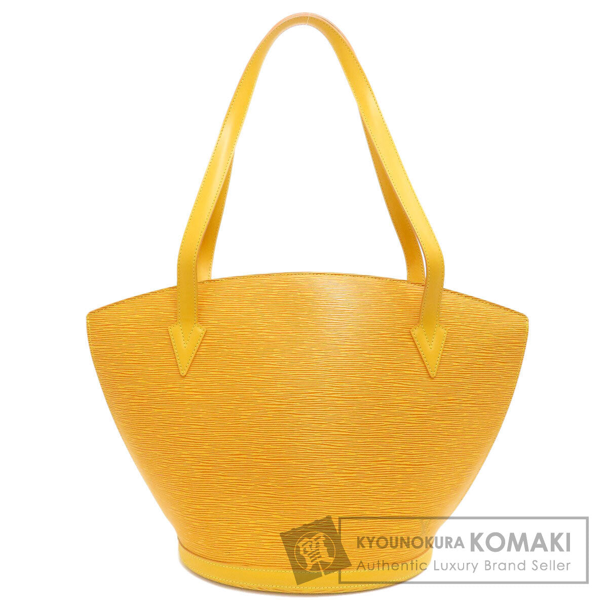 LOUIS VUITTON  M52269 Tote Bag Saint Jacques Shopping Tassili Yellow Epi Leather Ladies