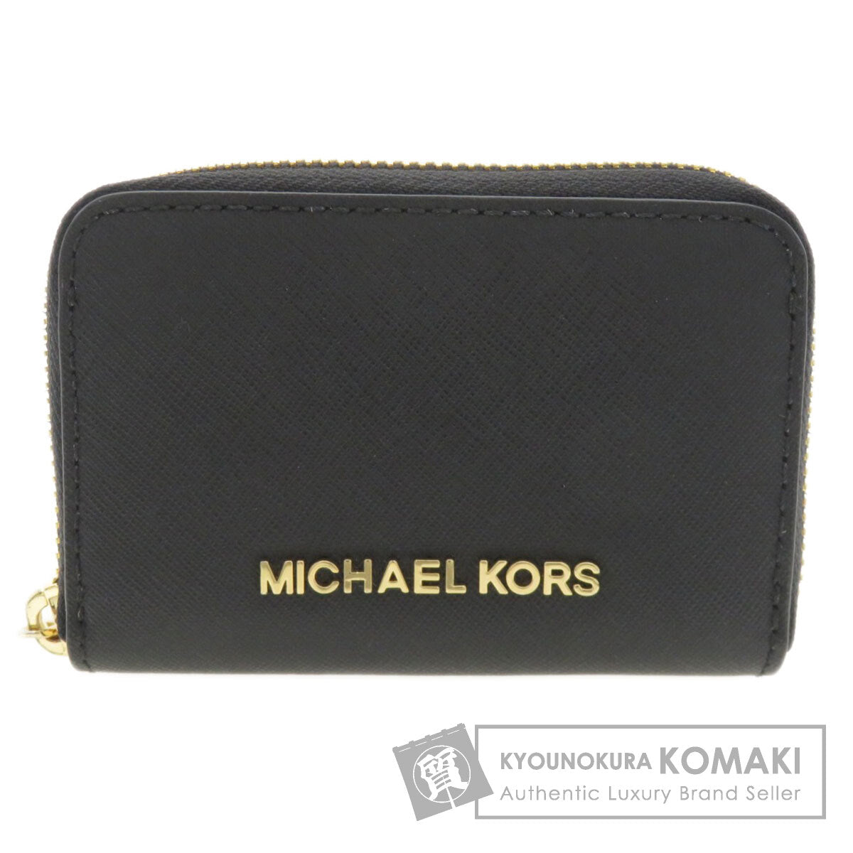 Michael Kors Logo motif coin purse Leather Ladies [Used]