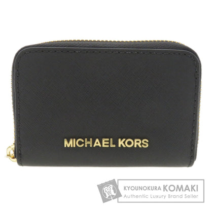 Michael Kors Logo motif coin purse Leather Ladies [Used]