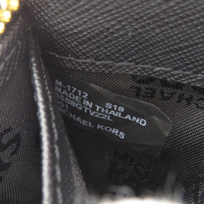 Michael Kors Logo motif coin purse Leather Ladies [Used]