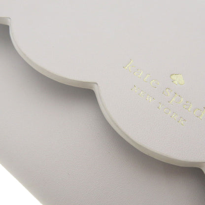 kate spade Chain wallet logo motif Long wallet (with coin pocket) Leather Ladies [Used]