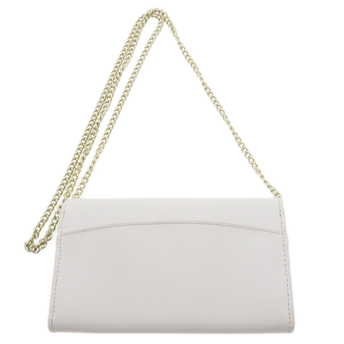 kate spade Chain wallet logo motif Long wallet (with coin pocket) Leather Ladies [Used]