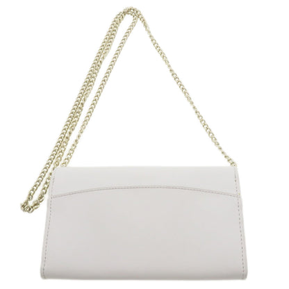 kate spade Chain wallet logo motif Long wallet (with coin pocket) Leather Ladies [Used]