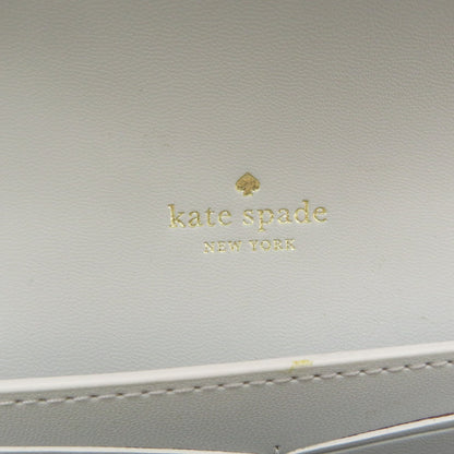 kate spade Chain wallet logo motif Long wallet (with coin pocket) Leather Ladies [Used]
