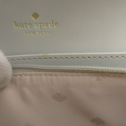 kate spade Chain wallet logo motif Long wallet (with coin pocket) Leather Ladies [Used]