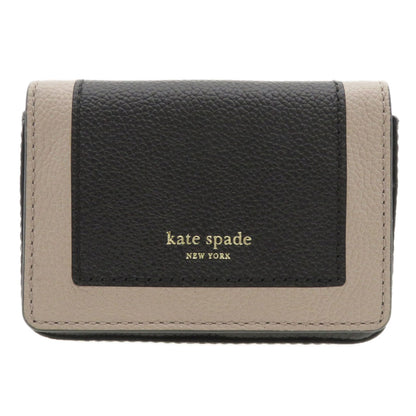 kate spade Logo motif Card Case Calf Ladies [Used]