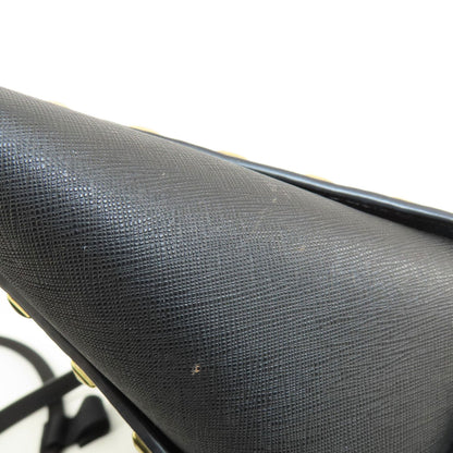 Michael Kors Long Shoulder Studs Shoulder Bag Leather Ladies [Used]