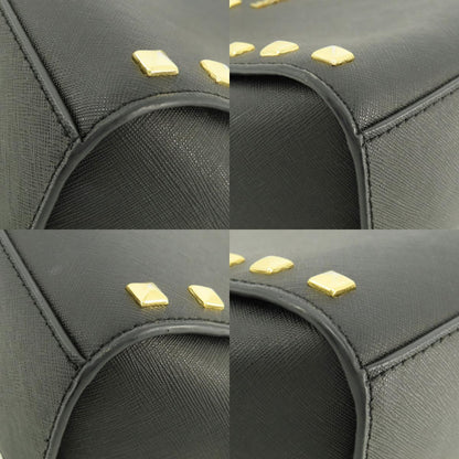 Michael Kors Long Shoulder Studs Shoulder Bag Leather Ladies [Used]