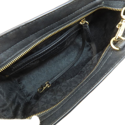 Michael Kors Long Shoulder Studs Shoulder Bag Leather Ladies [Used]