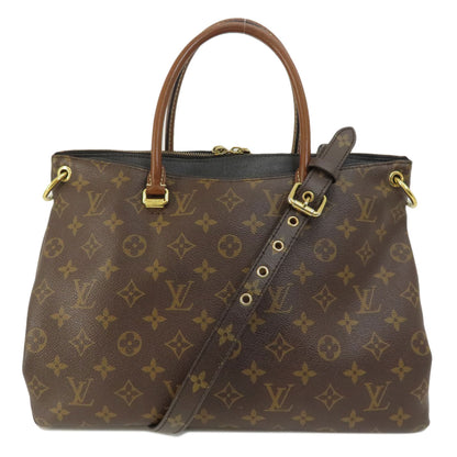 LOUIS VUITTON M41064 Pallas MM Monogram Handbag Monogram canvas Ladies [Used]