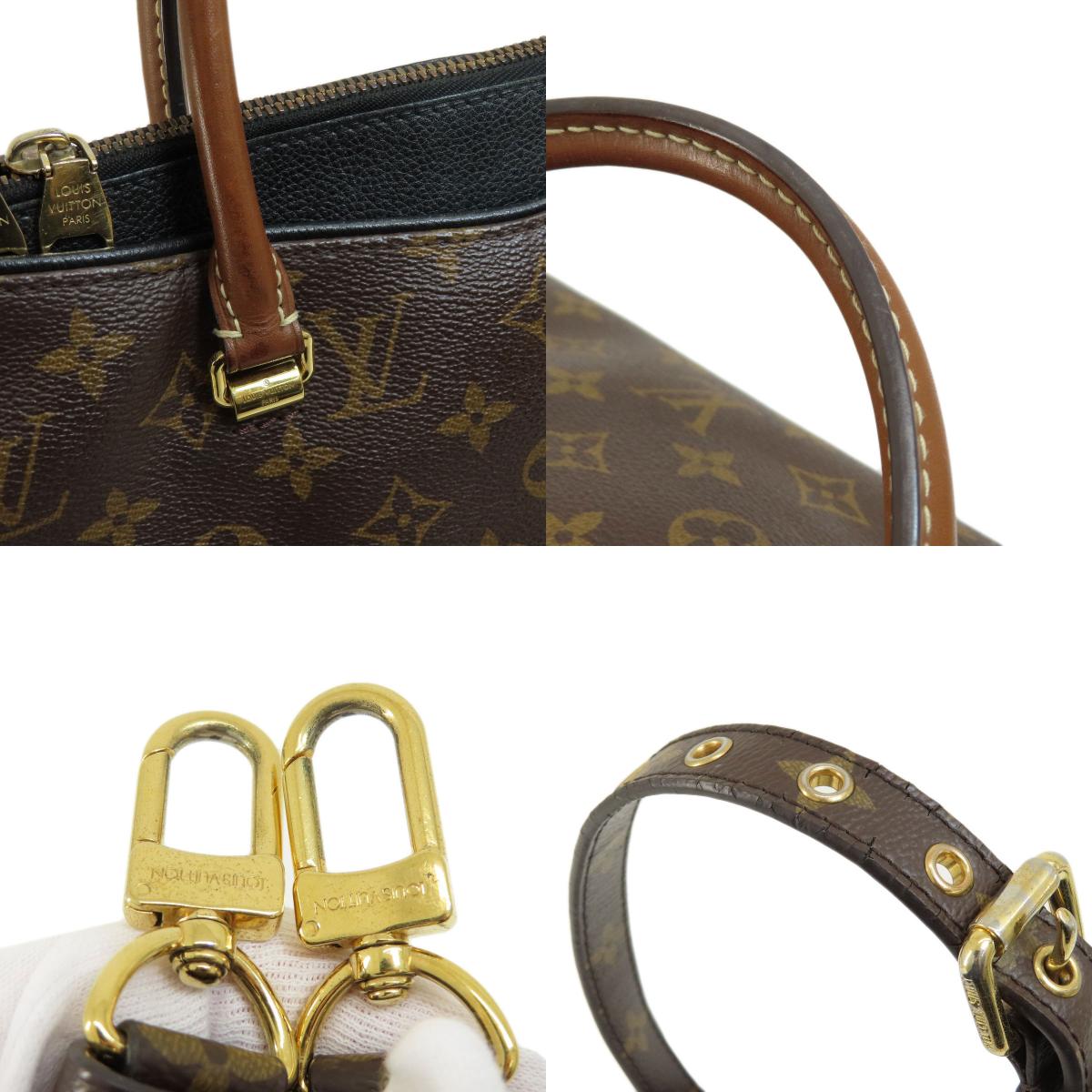 LOUIS VUITTON M41064 Pallas MM Monogram Handbag Monogram canvas Ladies [Used]