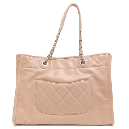 CHANEL   Tote Bag Deauville MM Calf Ladies