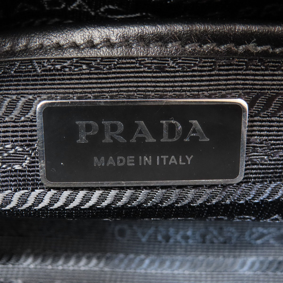 PRADA  1BH140 Shoulder Bag Bowling Leather Ladies