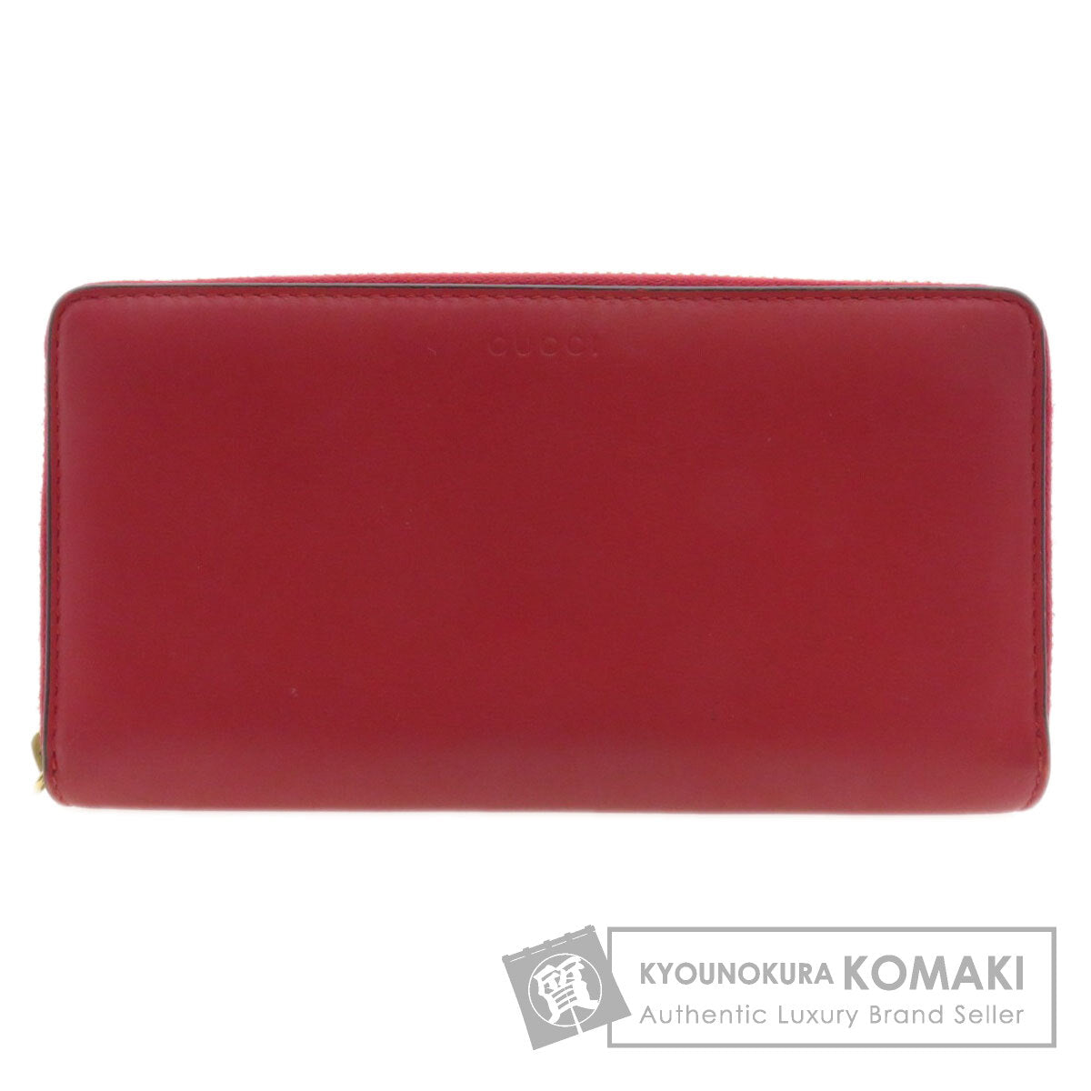 GUCCI 453158 Bamboo Long wallet (with coin pocket) Calf Ladies [Used]