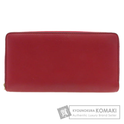 GUCCI 453158 Bamboo Long wallet (with coin pocket) Calf Ladies [Used]