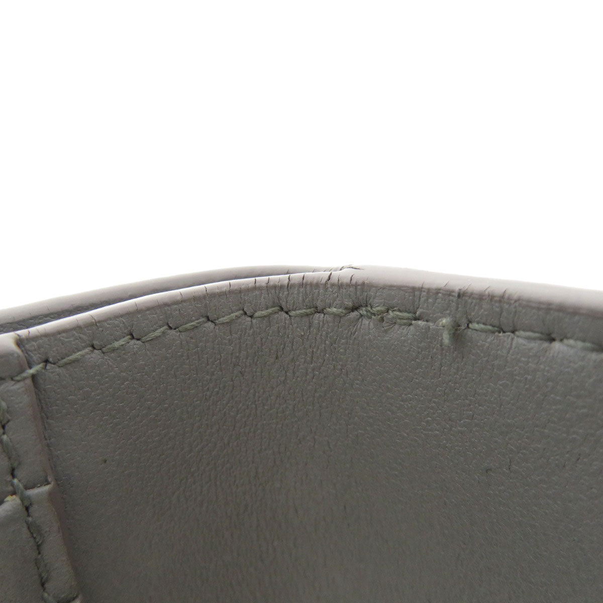 CHRISTIAN DIOR Logo motif mini wallet Bifold Wallet with Coin Pocket Calf Ladies [Used]