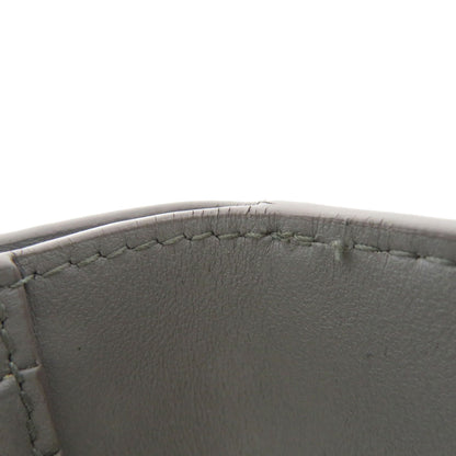 CHRISTIAN DIOR Logo motif mini wallet Bifold Wallet with Coin Pocket Calf Ladies [Used]