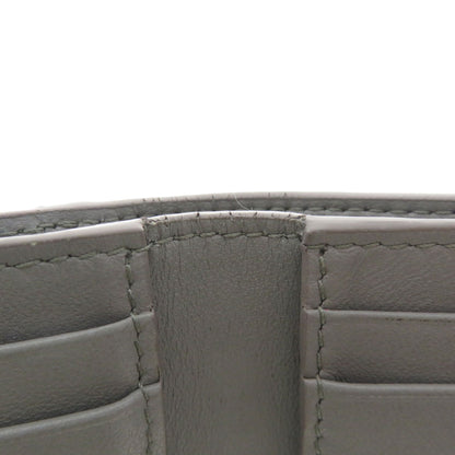 CHRISTIAN DIOR Logo motif mini wallet Bifold Wallet with Coin Pocket Calf Ladies [Used]