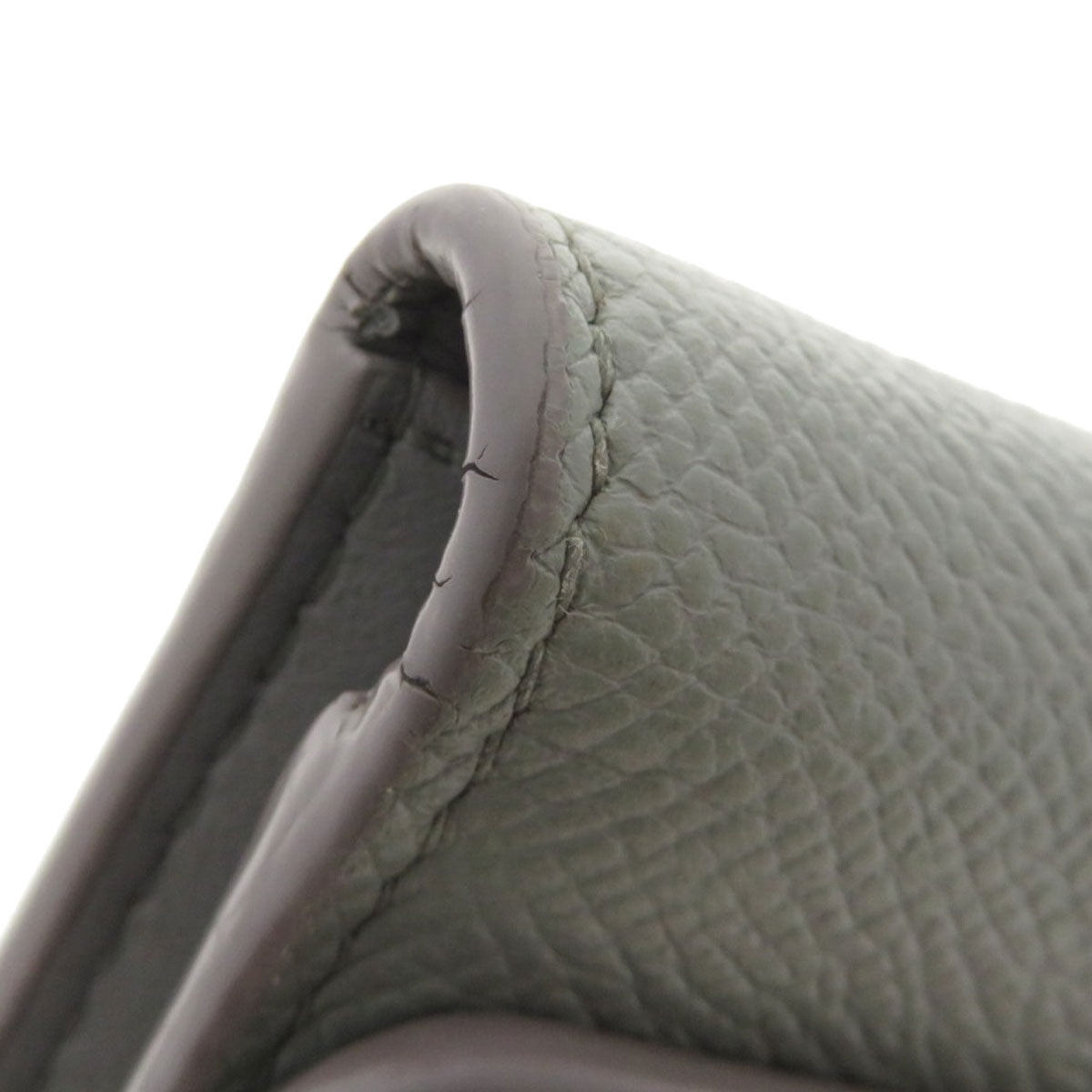 CHRISTIAN DIOR Logo motif mini wallet Bifold Wallet with Coin Pocket Calf Ladies [Used]