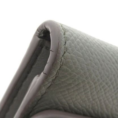 CHRISTIAN DIOR Logo motif mini wallet Bifold Wallet with Coin Pocket Calf Ladies [Used]