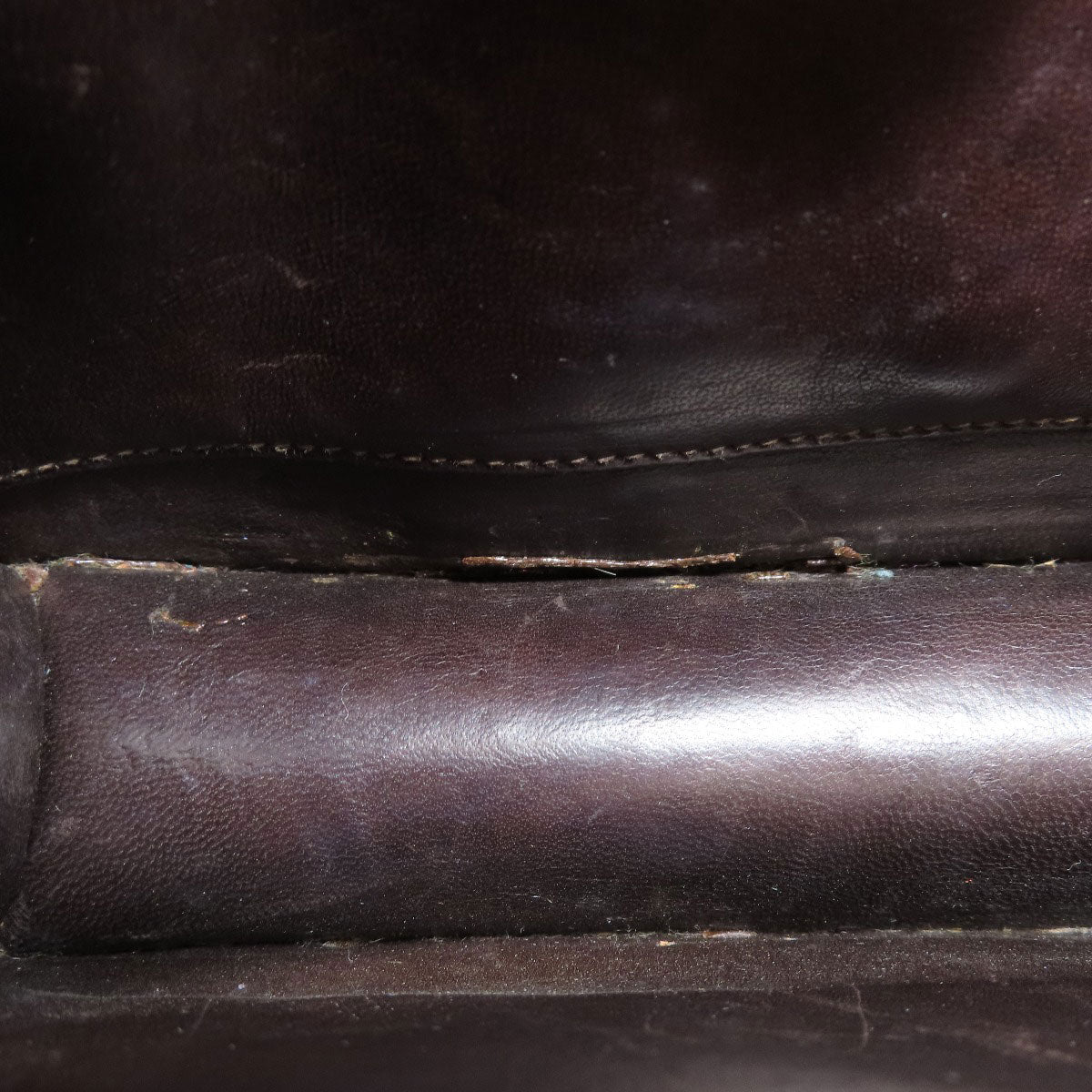 HERMES Constance Brown GoldHardware Shoulder Bag Box calf Ladies [Used]