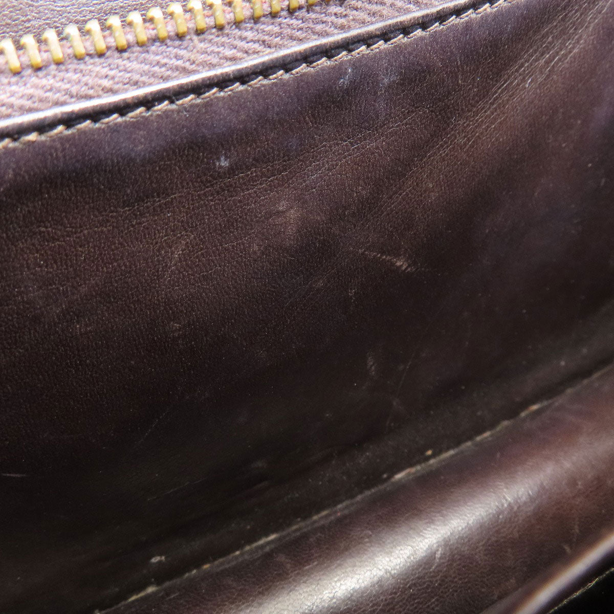 HERMES Constance Brown GoldHardware Shoulder Bag Box calf Ladies [Used]