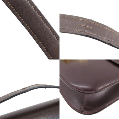 HERMES Constance Brown GoldHardware Shoulder Bag Box calf Ladies [Used]