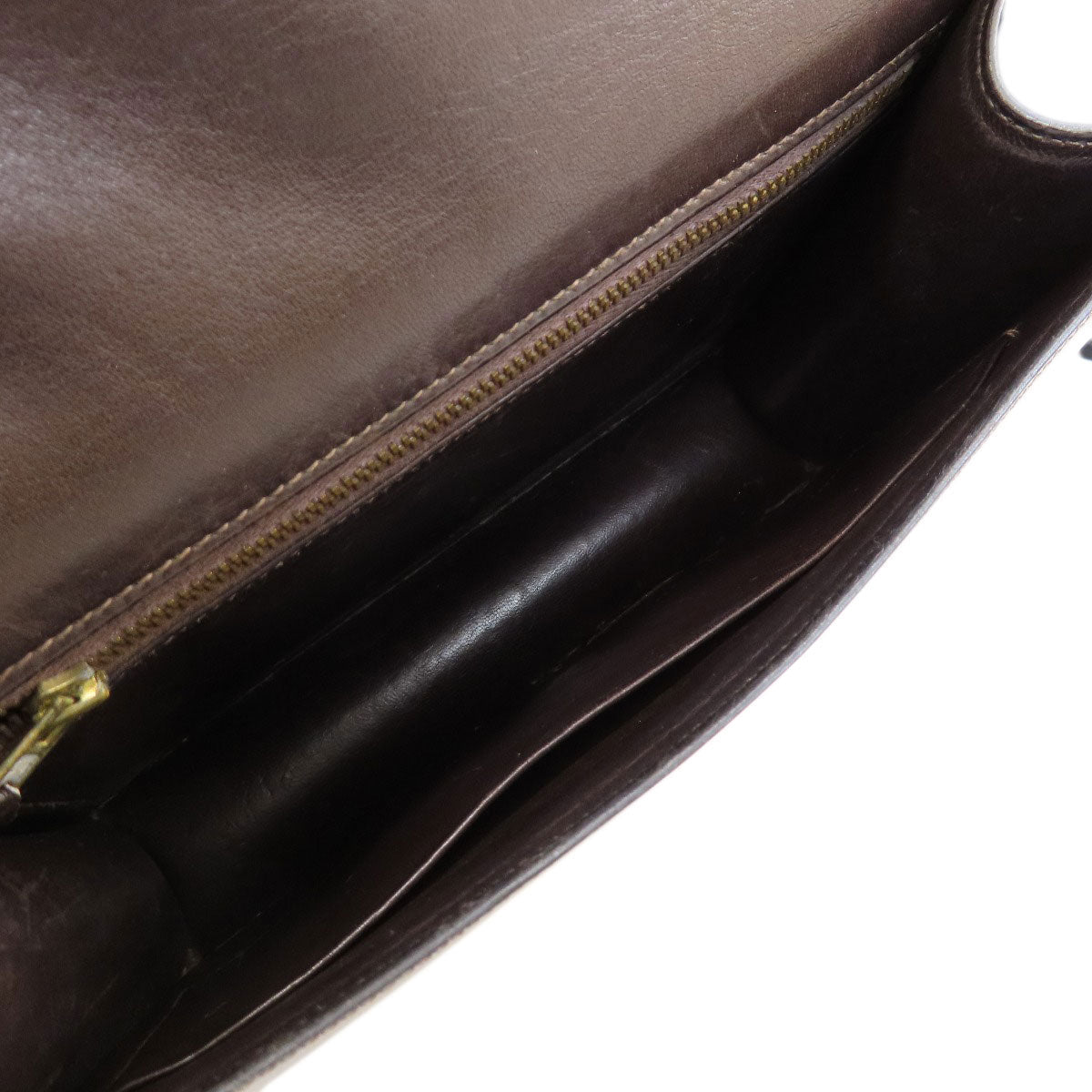 HERMES Constance Brown GoldHardware Shoulder Bag Box calf Ladies [Used]