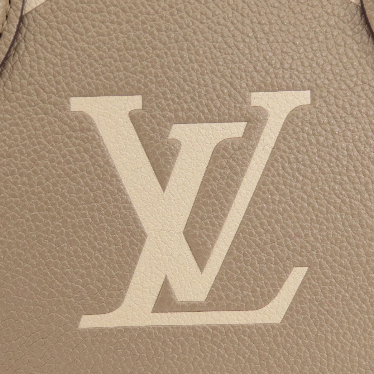 LOUIS VUITTON  M45779 Handbag On the Go PM Tourtrail Crème Empreinte Ladies