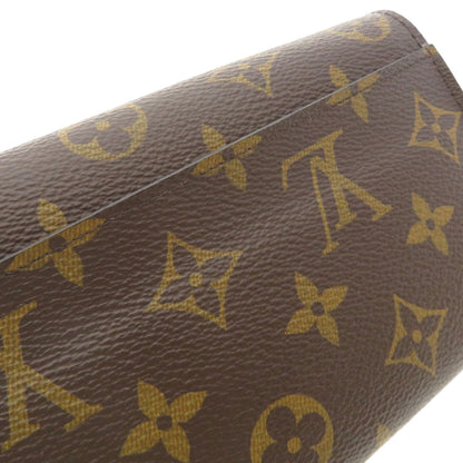 LOUIS VUITTON  M62234 Long wallet (with coin pocket) Portefeiulle Sara Monogram Fuchsia Monogram canvas Ladies