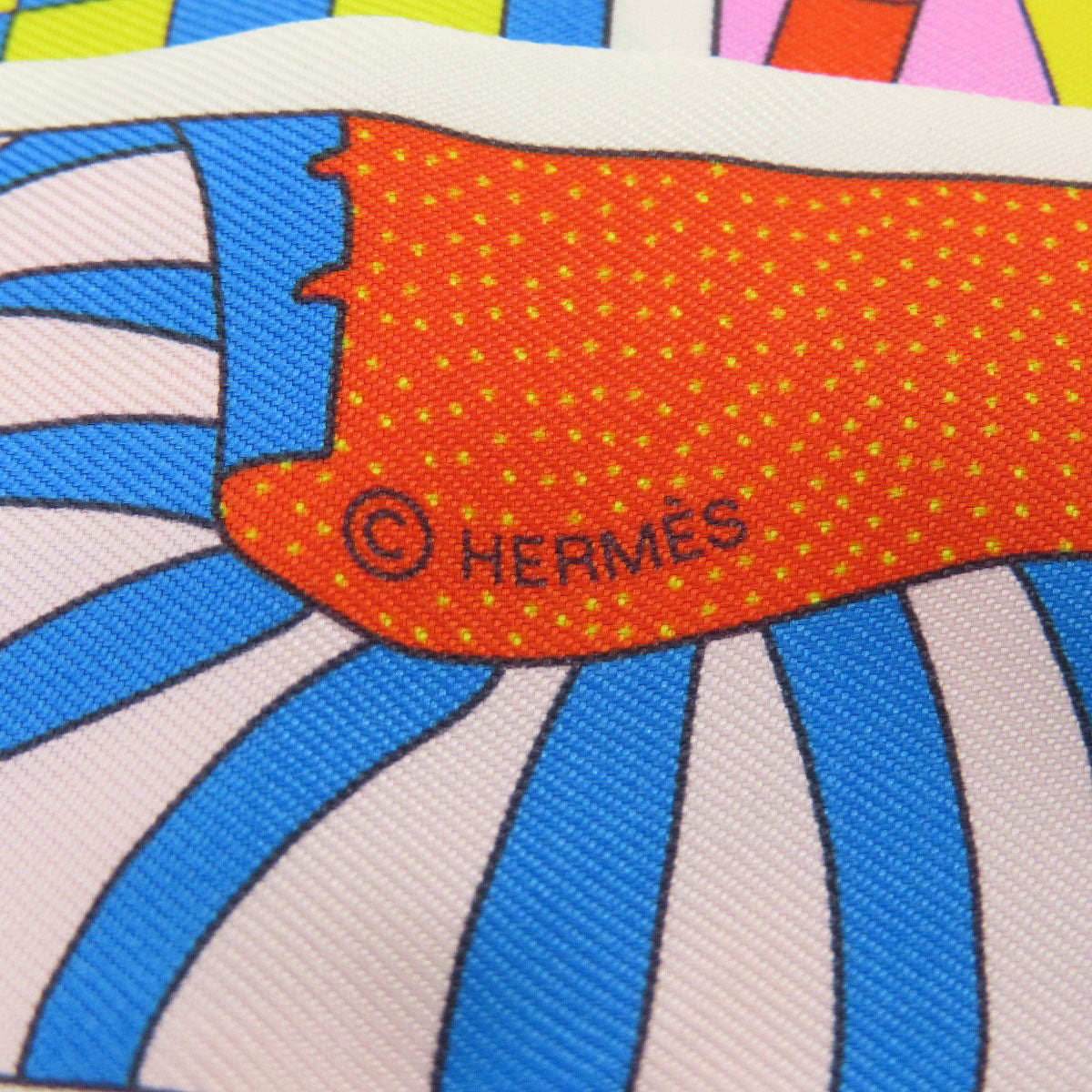 HERMES   Scarf Twilly Silk Ladies