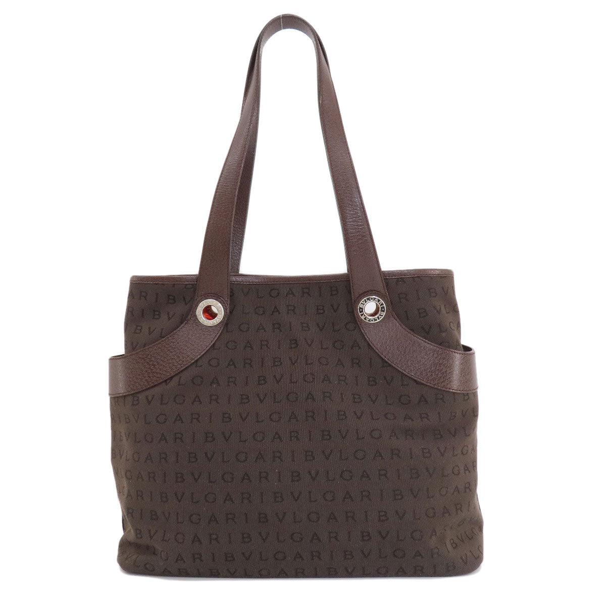 BVLGARI   Handbag Logo mania Canvas Ladies