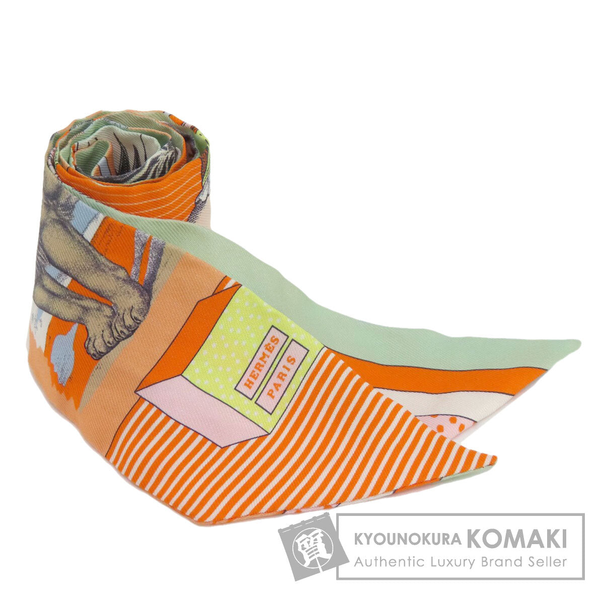 HERMES Twilly Scarf Silk Ladies [Used]