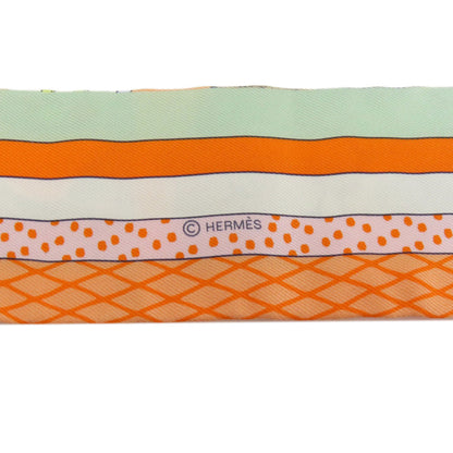 HERMES Twilly Scarf Silk Ladies [Used]