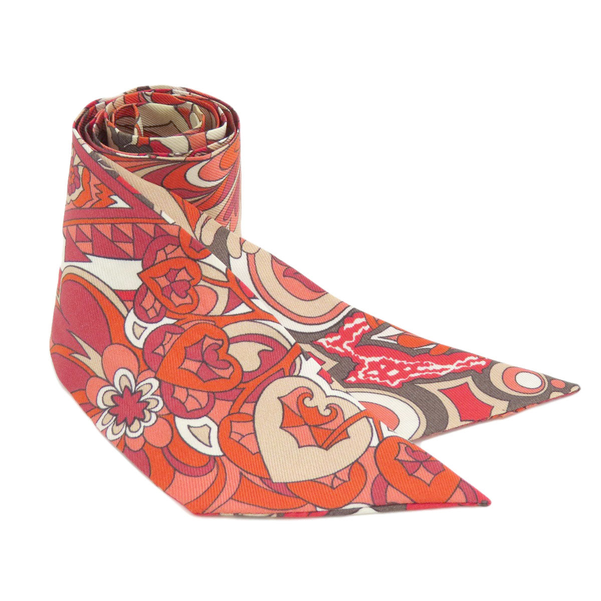 HERMES   Scarf Twilly Silk Ladies