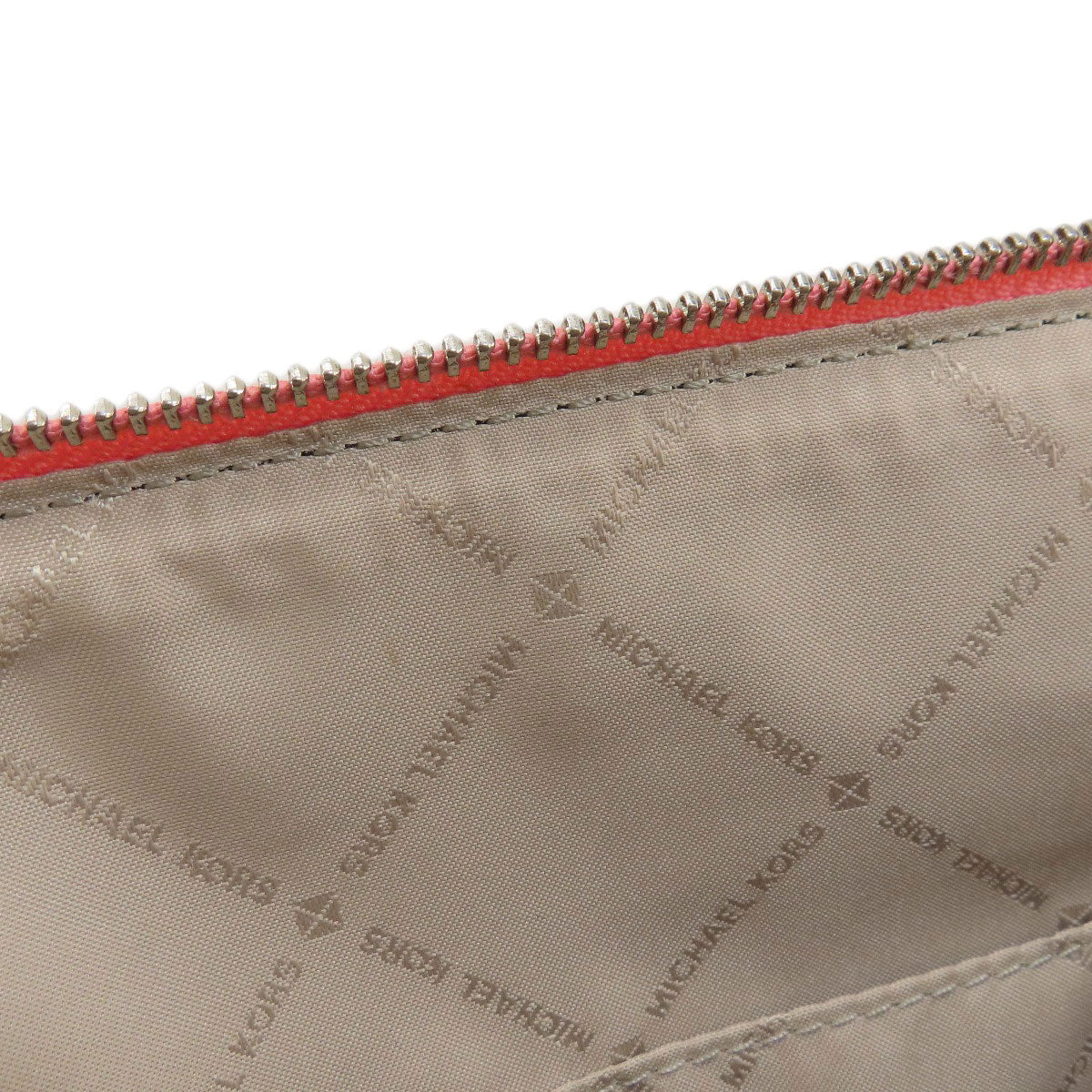 Michael Kors MK Signature 2WAY Handbag Leather Coated CanvasLadies [Used]