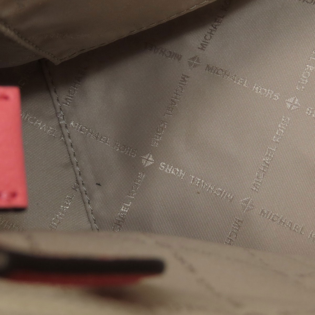 Michael Kors MK Signature 2WAY Handbag Leather Coated CanvasLadies [Used]