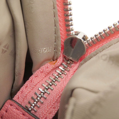 Michael Kors MK Signature 2WAY Handbag Leather Coated CanvasLadies [Used]