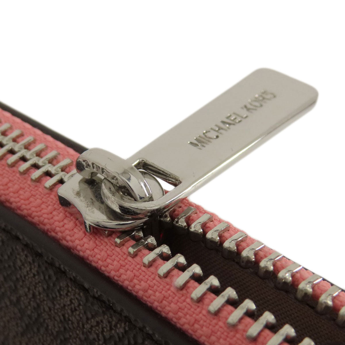 Michael Kors MK Signature 2WAY Handbag Leather Coated CanvasLadies [Used]