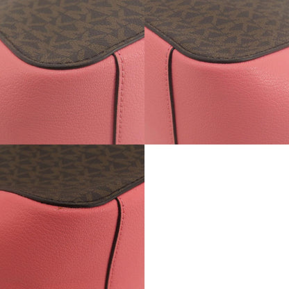 Michael Kors MK Signature 2WAY Handbag Leather Coated CanvasLadies [Used]