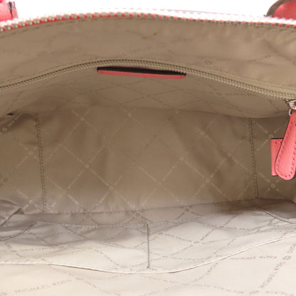 Michael Kors MK Signature 2WAY Handbag Leather Coated CanvasLadies [Used]