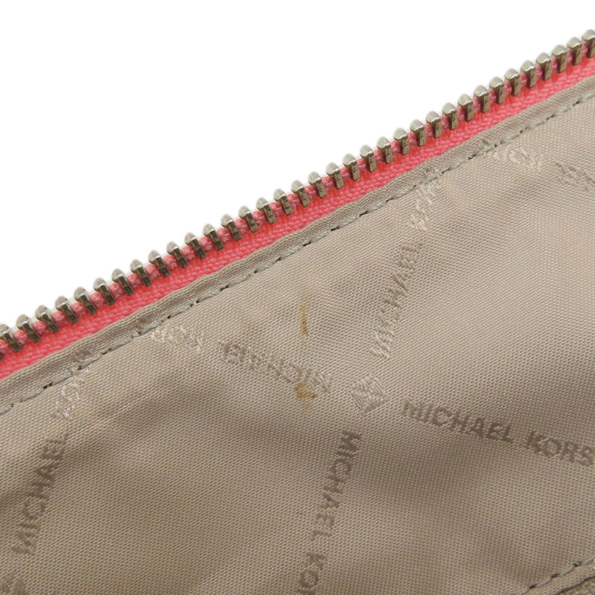 Michael Kors MK Signature 2WAY Handbag Leather Coated CanvasLadies [Used]