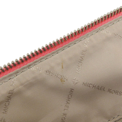 Michael Kors MK Signature 2WAY Handbag Leather Coated CanvasLadies [Used]