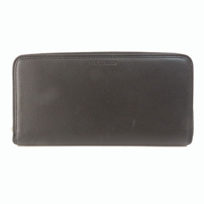 J&M Davidson logo Long wallet (with coin pocket) Leather Ladies [Used]