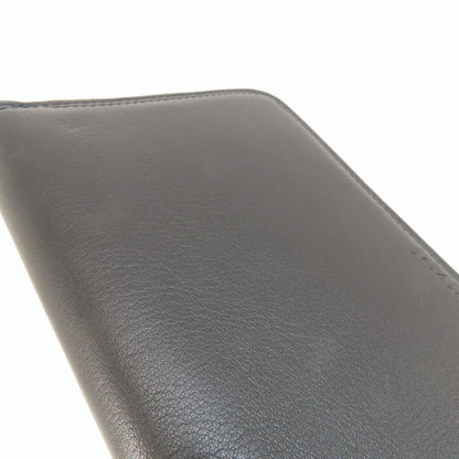 J&M Davidson logo Long wallet (with coin pocket) Leather Ladies [Used]