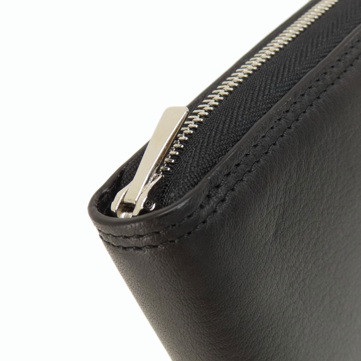 J&M Davidson logo Long wallet (with coin pocket) Leather Ladies [Used]