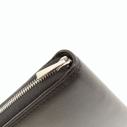 J&M Davidson logo Long wallet (with coin pocket) Leather Ladies [Used]