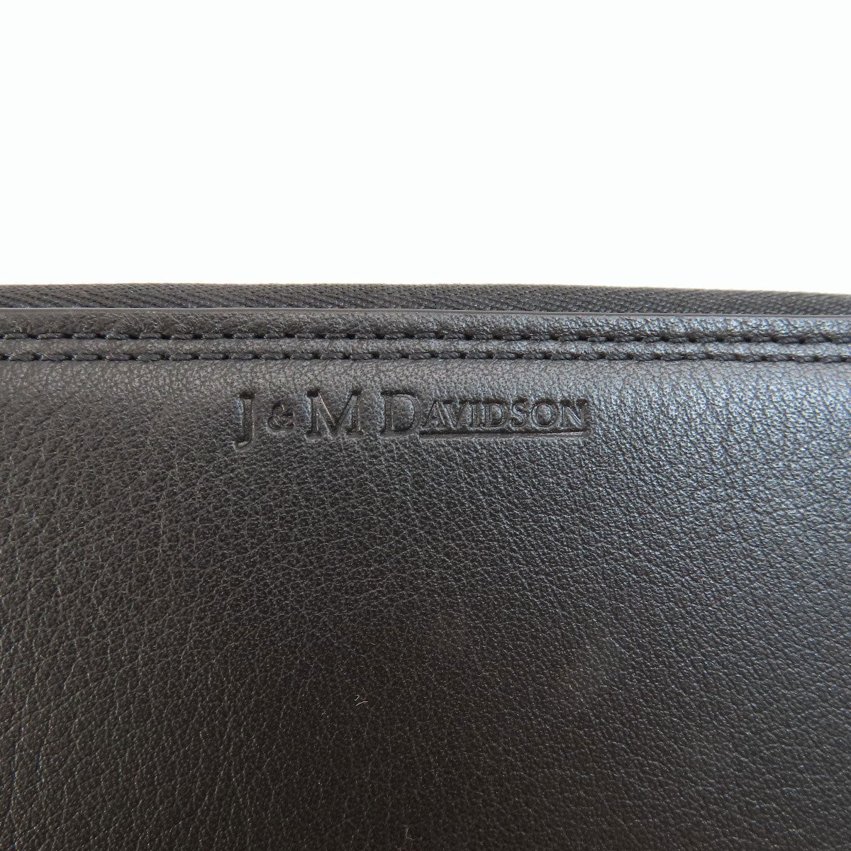 J&M Davidson   Long wallet (with coin pocket) logo Leather Ladies