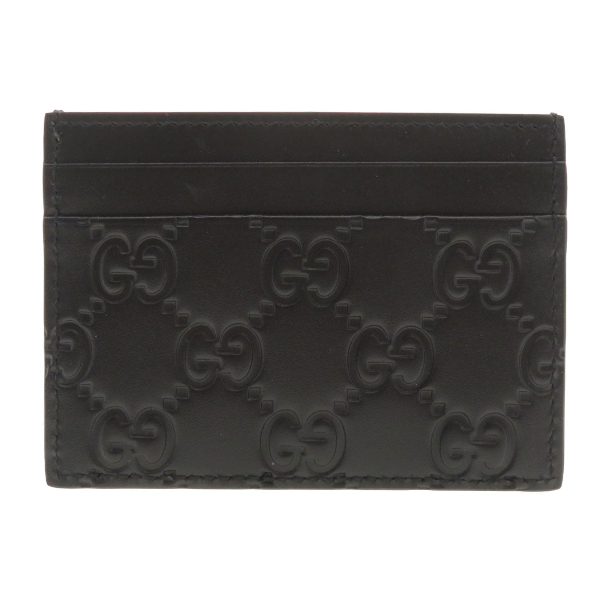 GUCCI 233166 GG signature guccissima Card Case Calf mens [Used]
